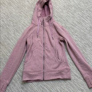 lululemon athletica Mauve Zip-Up Hoodie